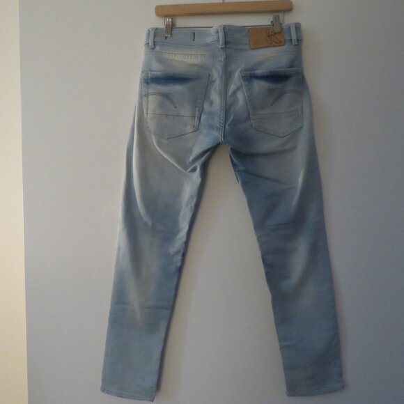 G-STAR RAW 3301 Raw Tailored Limited Edition Selvedge Jeans - Men's Size 32 - Picture 8 of 13